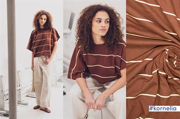 Kornelia Stripes single knit FM